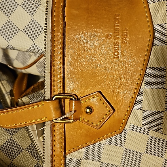 Auth Louis Vuitton Siracusa GM Demier Azur Handbag bag - Picture 13 of 14